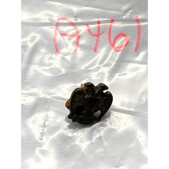 Vintage Double Eagle Pin Intricate Design Collectible Small Brooch Antique Finis - Picture 4 of 4